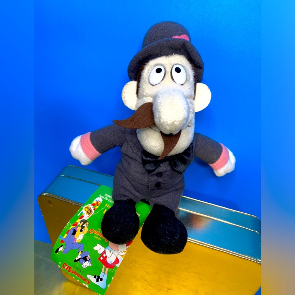 FROSTY THE SNOWMAN VTG 90’s PROFESSOR HINKLE COLLECTIBLE CVS PLUSH 7” w/TAG